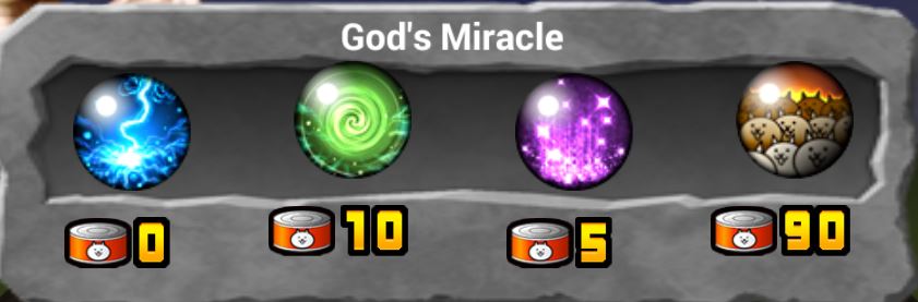 cats god miracle price hack finished